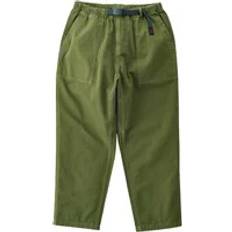 Gramicci Straight Trousers Loose Taper Pants - Green