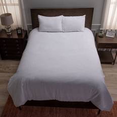 Zandy 3 Piece Comforter Set King Bedspread White