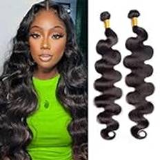 Human Hair Body Wave Weaves 22 24 Inch Set of 2