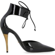 Gucci Women Heels & Pumps Gucci 105mm Patent Leather Pumps - Black