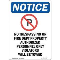 Office Supplies SignMission OSHA Notice Sign 12 x 18 in