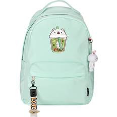 Bags Maxpower (19) Bear Crepe Girls Small Backpack Panda Milk Tea Kawaii Bookbag Waterproof