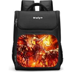 Bags RYWOLT (Style W, Large) Cloth Trendy Oxford Backpack For Elementary School Students Large Capacity Design