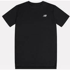 New Balance Junior Boys Athletic Tee - Black