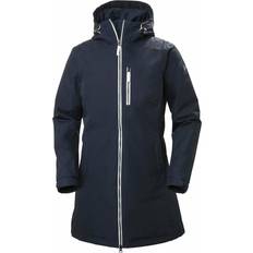 Helly Hansen Women's Long Belfast Winter Jacket - Blue