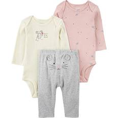 Piger Øvrige sæt Baby Girl Carter's Pant Set - Pink