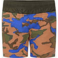 Moncler Swimwear Moncler Camouflage Print Swim Shorts - Multicoloured
