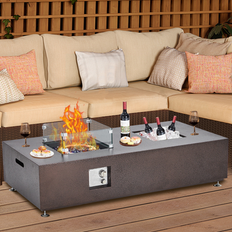 Garvee 56" Patio Propane Fire Pit Table