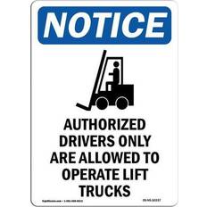 Office Supplies SignMission OSHA Notice Sign 7 x 10 in