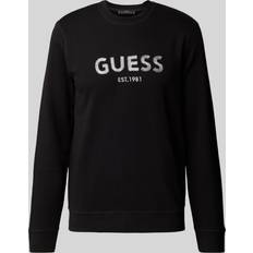 Guess Hombre Suéteres Guess Sudadera - Negro/Plata