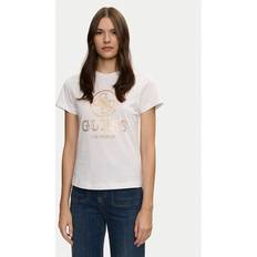 Guess Women T-shirts Guess T-Shirt Stacie Regular Fit - Weiß