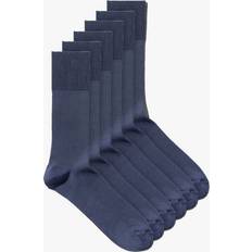 Stål Strumpor CDLP Mid Length Rib Socks - Steel Blue