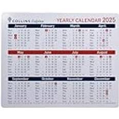 Collins Colplan Yearly Calendar A4 2025