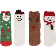 LimbO Fluffy Christmas Socks - Cartoon