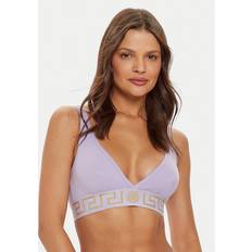 Versace Bras Versace Greca Border Triangle Bralette - Mauve