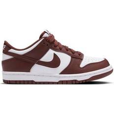 Scarpe per Bambini Nike Dunk Low GS - White/Gym Red/Redwood