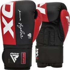 RDX RDX F4 Boxing Sparring Gloves Hook & Loop Red 10oz