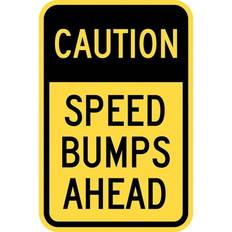 Office Supplies Lyle Speed Bump Traffic Sign 18 x 12