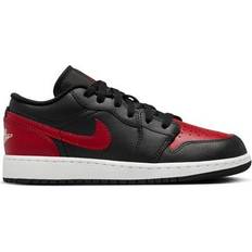 Nike Air Jordan 1 Low GS - Black/Summit White/Varsity Red