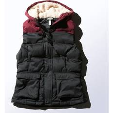 Adidas Women Vests adidas Sherpa Down Gilet Winter Hooded Body Warmer