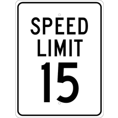 Office Supplies National Marker Reflective Speed Limit Sign 24" x 18"