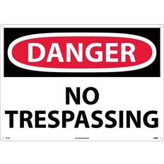 Office Supplies National Marker Rigid Plastic Danger Sign 20 x 28