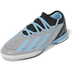 Crazylight Messi.3 Indoor Soccer Cleat - Silver Metallic/Bliss Blue/Core Black