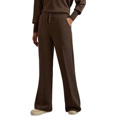 Wide Leg Joggers - Chocolate