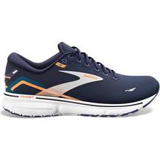 Brooks Ghost 15 Wide M Löparskor - Peacoat/Blue/Orange Pop