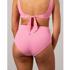 Dam - Rosa Badkläder Understatement Highwaist Bikini Briefs - Candy Pink