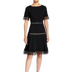 A-Line Crepe Dress -