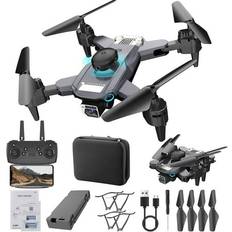 Usloyux YSO LLC Pro Seller, Camera Drones Fpv Drone With Dual 1080P Camera 2.4G Wifi Fpv Rc Quadcopter With Headless Mode Follow Me Altitude Hold Obstacle Avoidance Toys Gifts For Kids Adults Savings