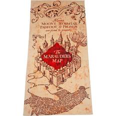 Harry Potter Towels Harry Potter Marauders Map Beach Towel Towel Beige