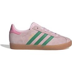 Gazelle kids adidas Gazelle Grade School Girls' Shoe - Clear Pink/Court Green/Bliss Pink