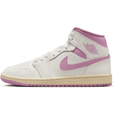 Nike Air Jordan 1 - Rosa Scarpe Jordan 1 Mid Women's - White