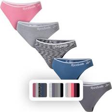 Reebok Panties Reebok Seamless Thong - Rose Wine/Heather Grey/Black/White Space Dye/Dark Denim/Blackened Pearl