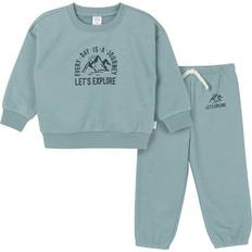 Other Sets Toddler Fleece Outfit Set - Medium Blue