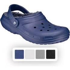 Clogs Crocs Nuetral Classic Lined Clog - Slate Grey/Smoke