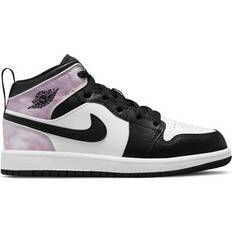 Violet Chaussures de Basket Air Jordan 1 Mid SE Sneakers - Black