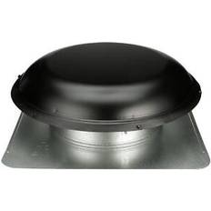 Roof Accessories Black Galvanized Steel Air Vent 144-SQ-In