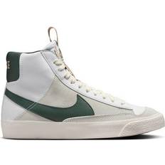 Nike Blazer Mid '77 SE GS - White/Pale Ivory/Hemp/Vintage Green