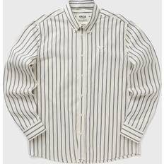 Les Deux Tops Les Deux Yale Stripe Poplin Shirt - Beige