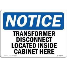 Grey Workplace Signs SignMission OS-NS-A-1218-L-18720 Notice Sign