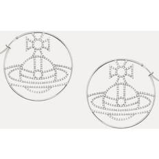 Vivienne Westwood Hoops Earrings Vivienne Westwood Eloisa Hoop Earring - Silverwhite
