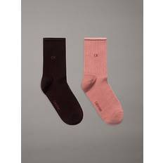 Calvin Klein Rosa Strumpor Calvin Klein Striped Crew Socks - Beige