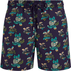 6XL Swimming Trunks Vilebrequin Men Swim Trunks Landscape Turtles - Blue