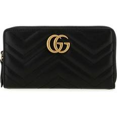 Gucci Wallets & Key Holders Gucci GG Marmont Leather Wallet - Black