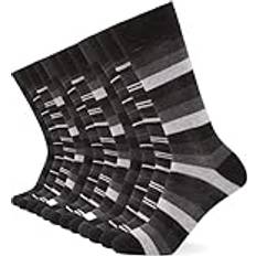 F Socks Set Med 12 - Svart