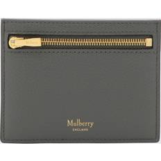 Mulberry Plånböcker & Nyckelhållare Mulberry Korthållare I Läder Med Dragkedja - Gray