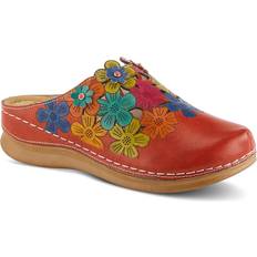 Red Clogs L'Artiste Augi Clog - Red Multicolor